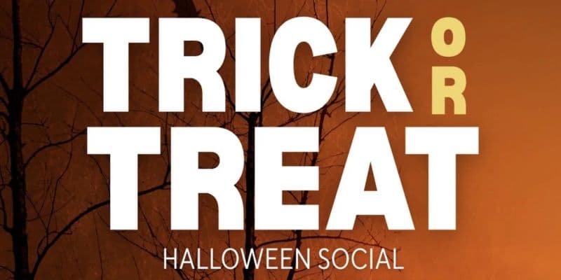 Trick or Treat Halloween social