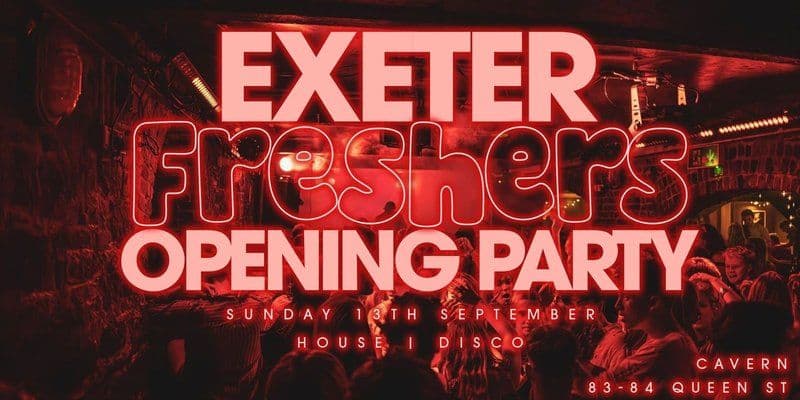 Cavern: Freshers Opening Party