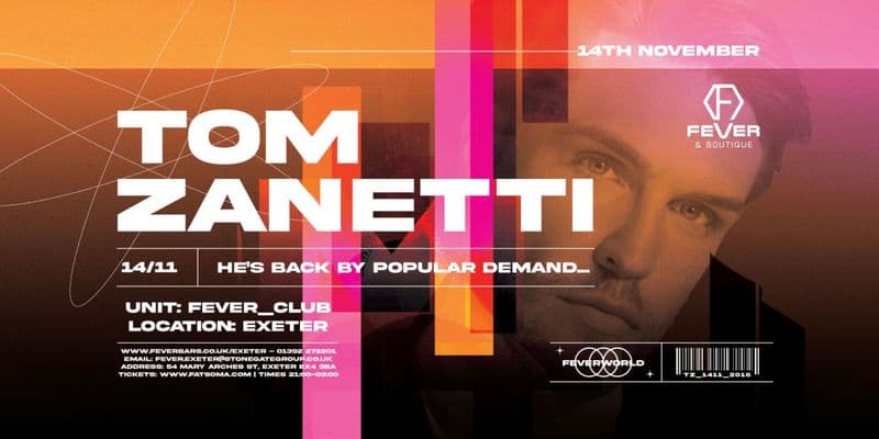 TOM ZANETTI Live