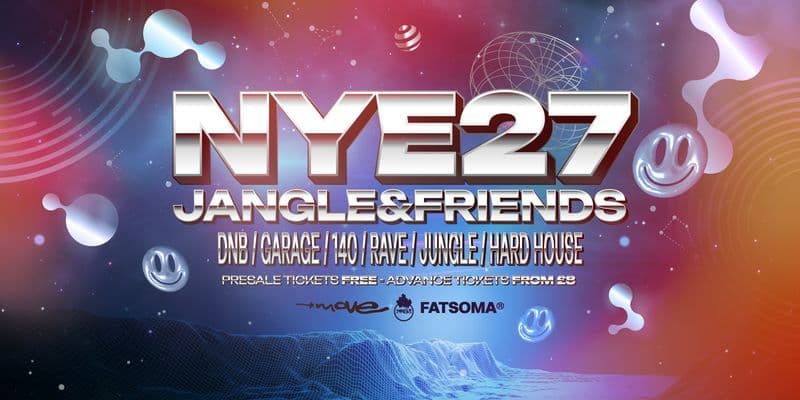 Jangle and friends : NYE 2027 (Free tickets out now!)