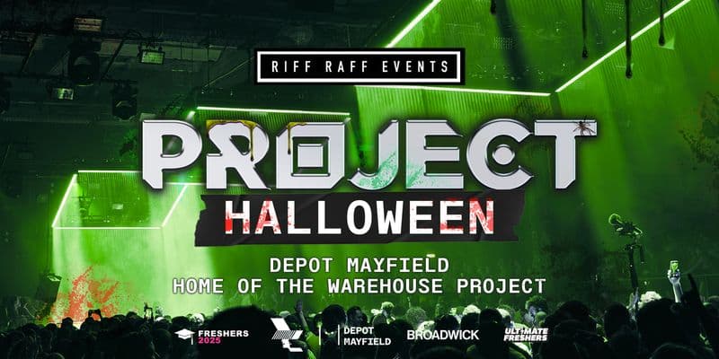 PROJECT HALLOWEEN 🎃 Manchester's Biggest Halloween Event! ❤️🔥 10,000 People! ‼️ 90% SOLD OUT ‼️