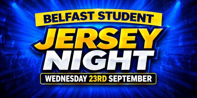 Belfast Jersey Night 2026 @ Kremlin with Unifresherz